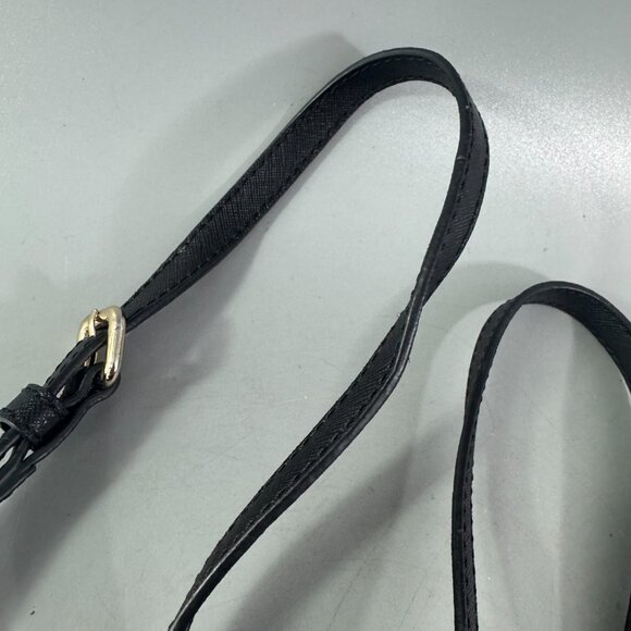 Kate Spade New York Black Saffiano leather Gold-done Hardware Adjustable Strap - Picture 6 of 10